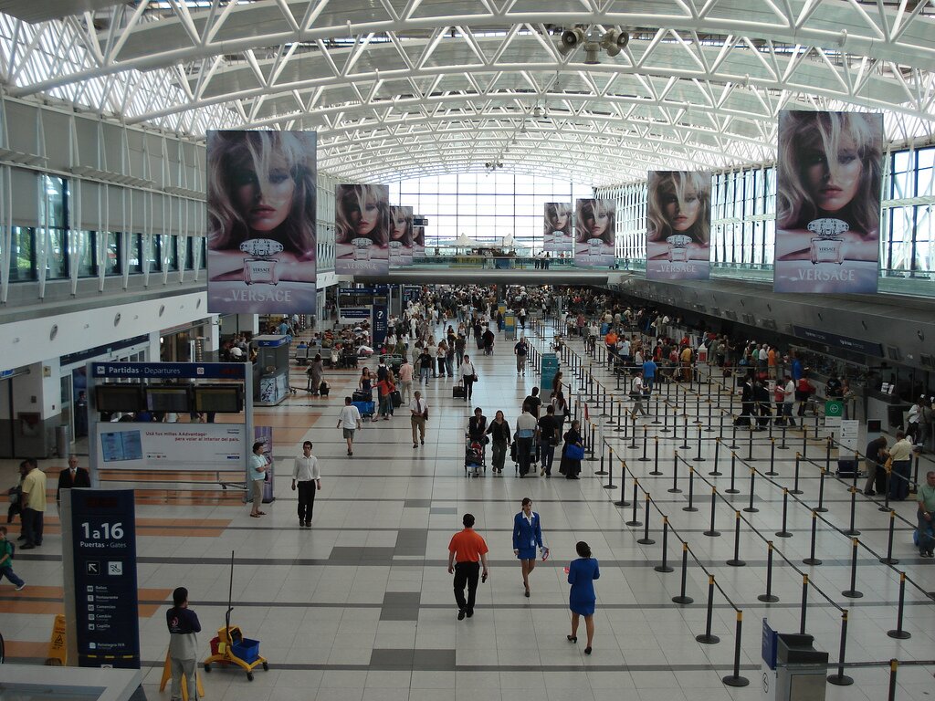 Areopuerto de Ezeiza: Vista Interna.